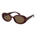 Polaroid Burgundy Polycarbonate Sunglasses