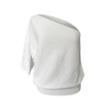 Malo White Cotton Women Sweater