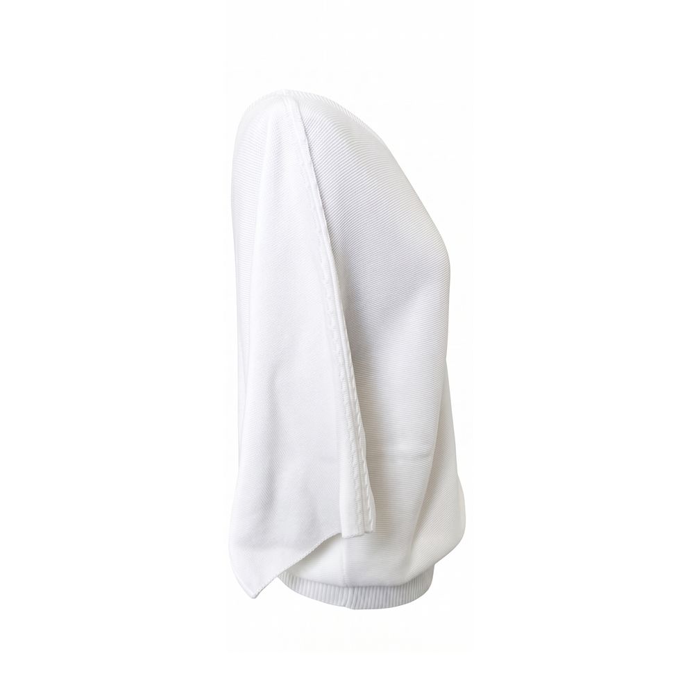 Malo White Cotton Women Sweater