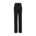 Valentino Garavani Black Wool Oves Aries Flared Pants
