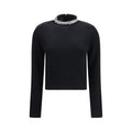 PINKO Black Wool Oves Aries Sweatshirt