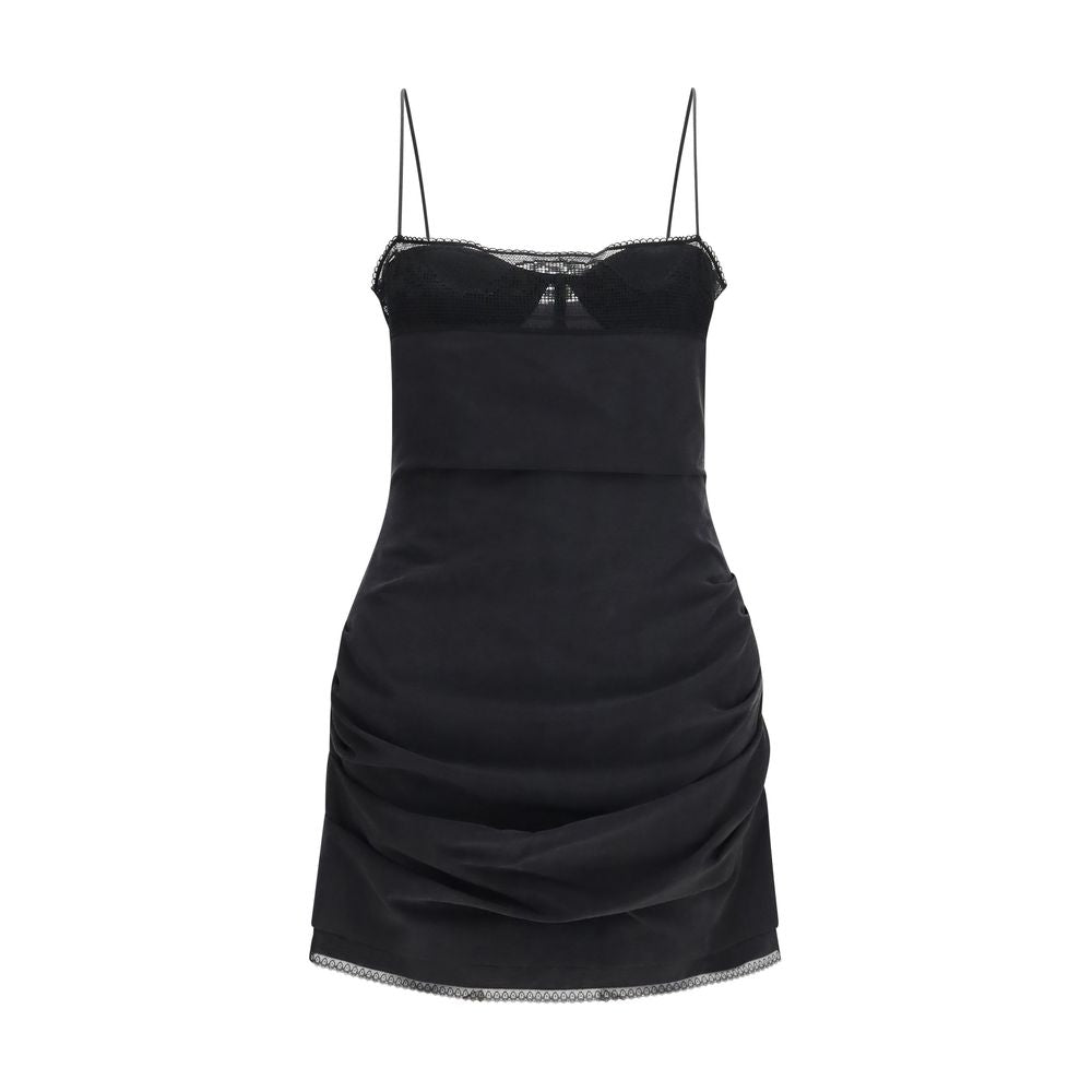 Magda Butrym Black Silk Cocktail Dress