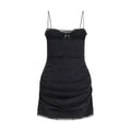 Magda Butrym Black Silk Cocktail Dress