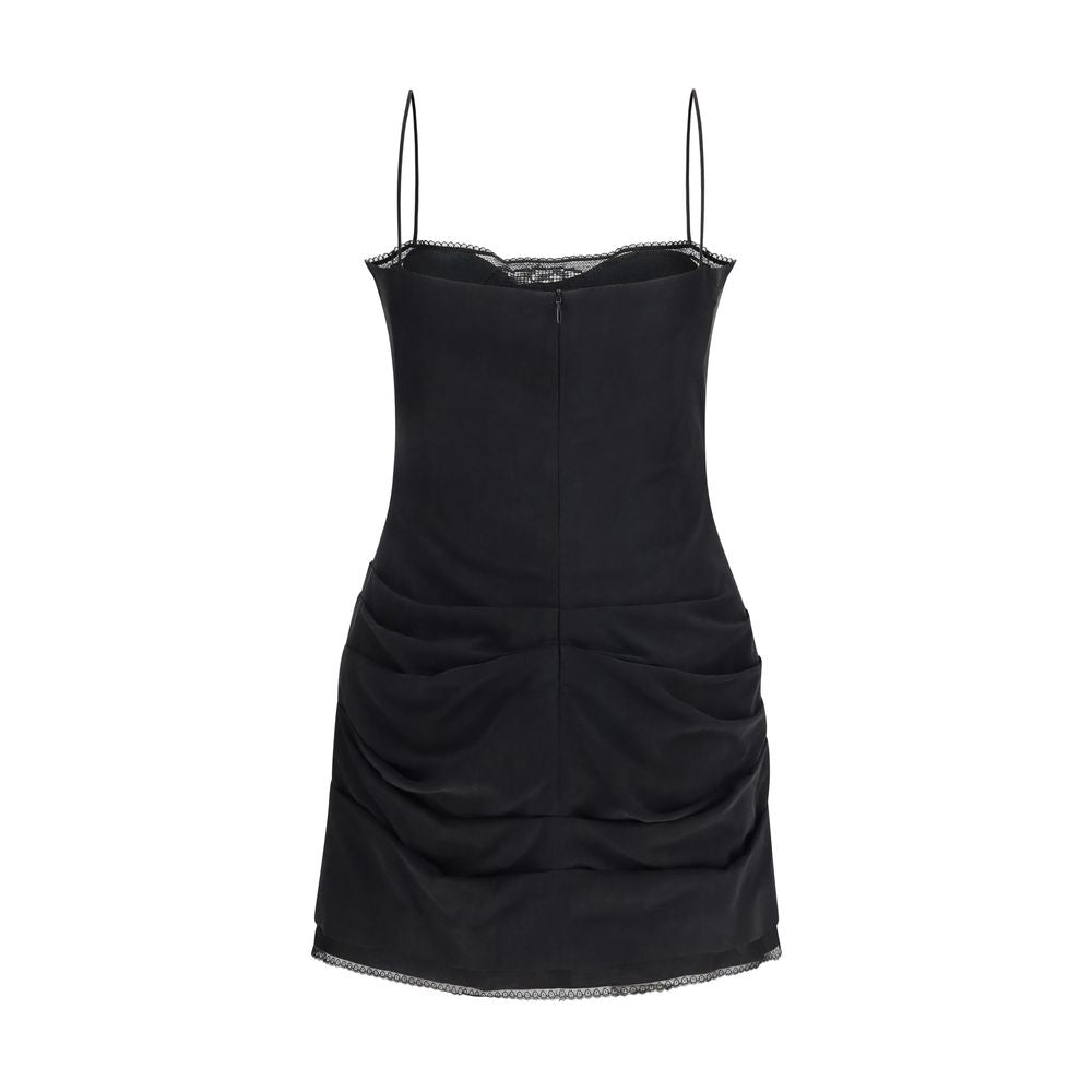 Magda Butrym Black Silk Cocktail Dress