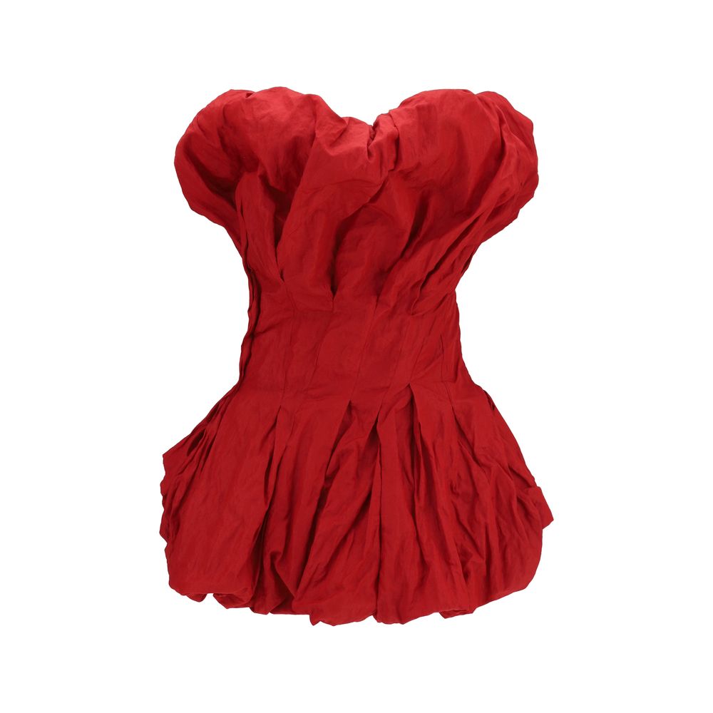 Magda Butrym Multicolor Cotton Cocktail Dress