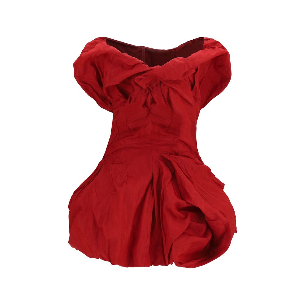 Magda Butrym Multicolor Cotton Cocktail Dress