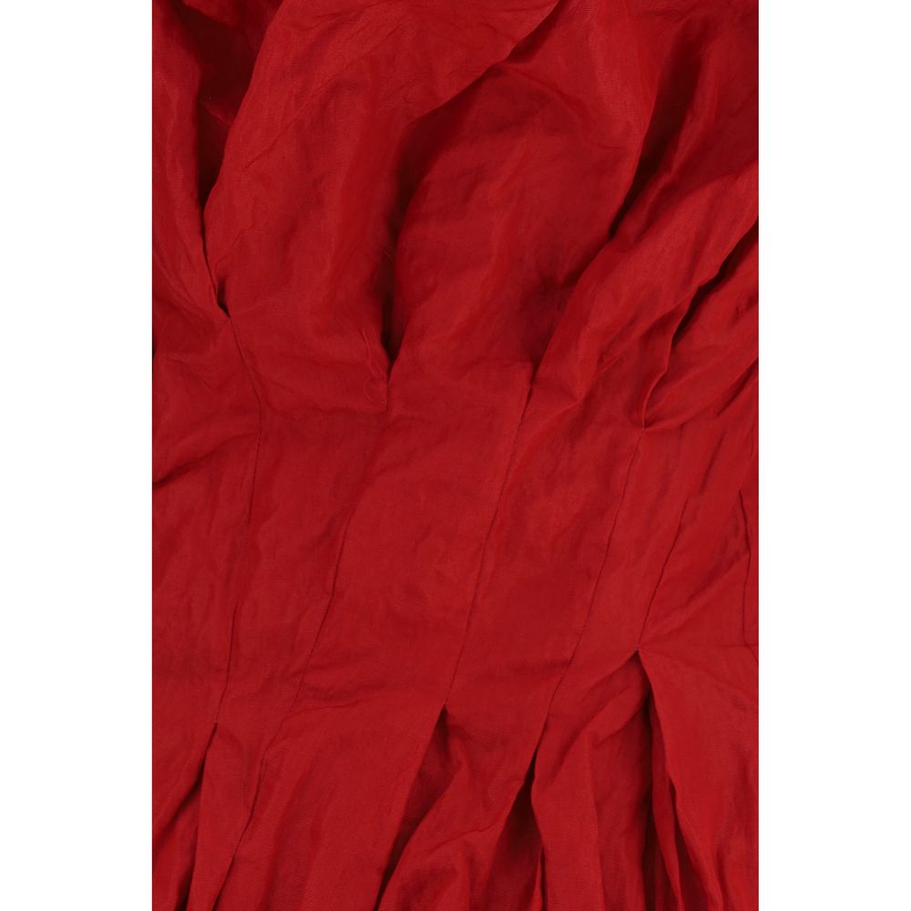 Magda Butrym Multicolor Cotton Cocktail Dress
