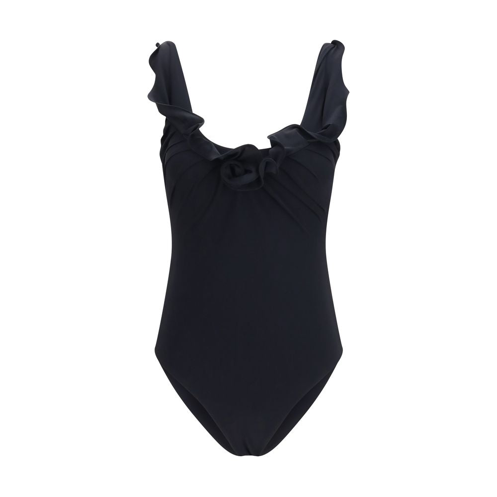 Magda Butrym Black Polyamide One-Piece Swimsuit