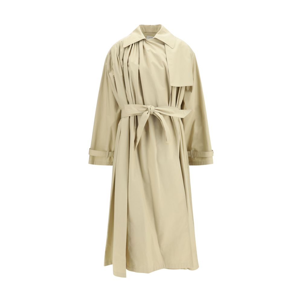 Calvin Klein Beige Cotton Coat