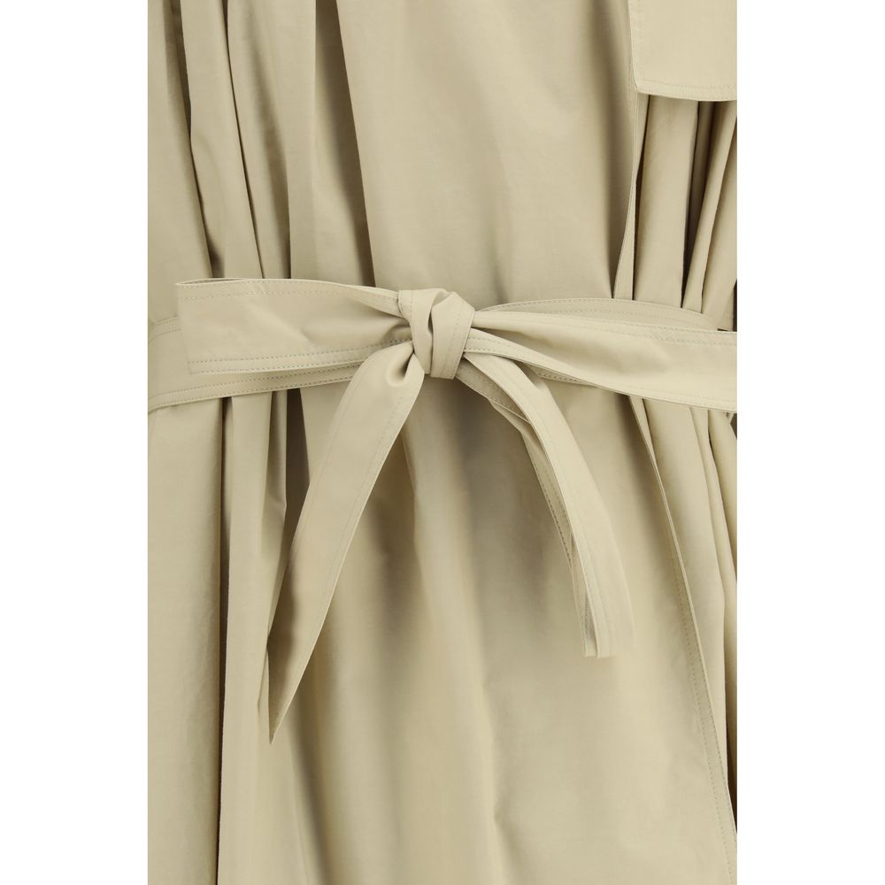 Calvin Klein Beige Cotton Coat