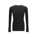 Rick Owens Black Wool Oves Aries Sweatshirt