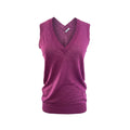 Malo Purple Linen Women Tank