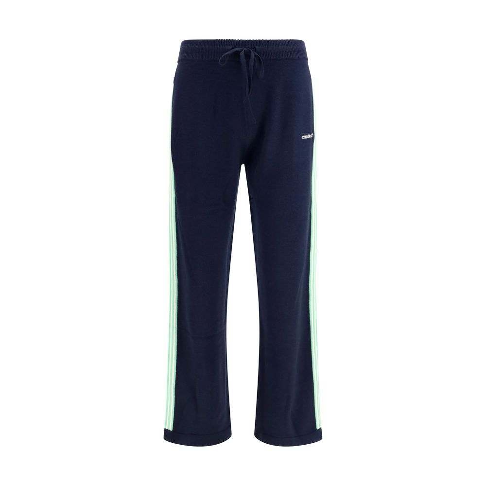 Casablanca Blue Wool Oves Aries Joggers (Workout Pants)