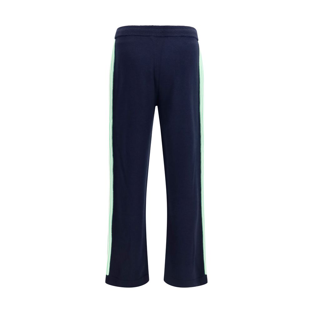 Casablanca Blue Wool Oves Aries Joggers (Workout Pants)