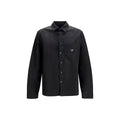 Prada Black Recycled Polyamide Dress Shirt