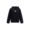 MM6 Black Cotton Sweatshirt