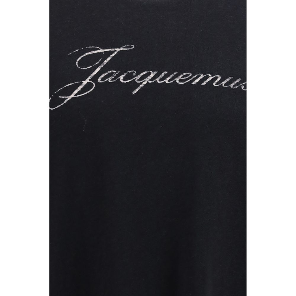 Jacquemus Black Cotton T-Shirt