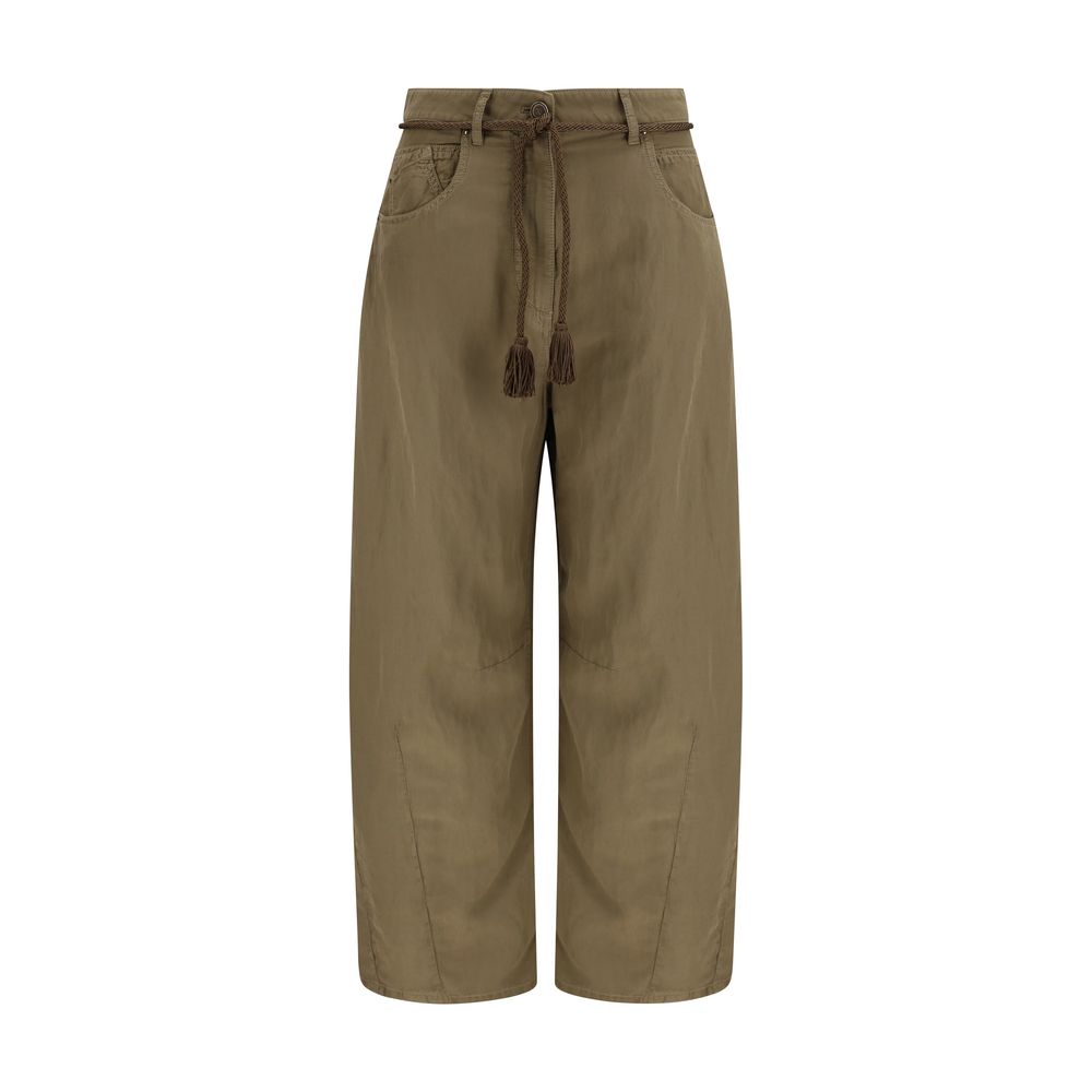 Giorgio Armani Bicolor Copper Casual Pants