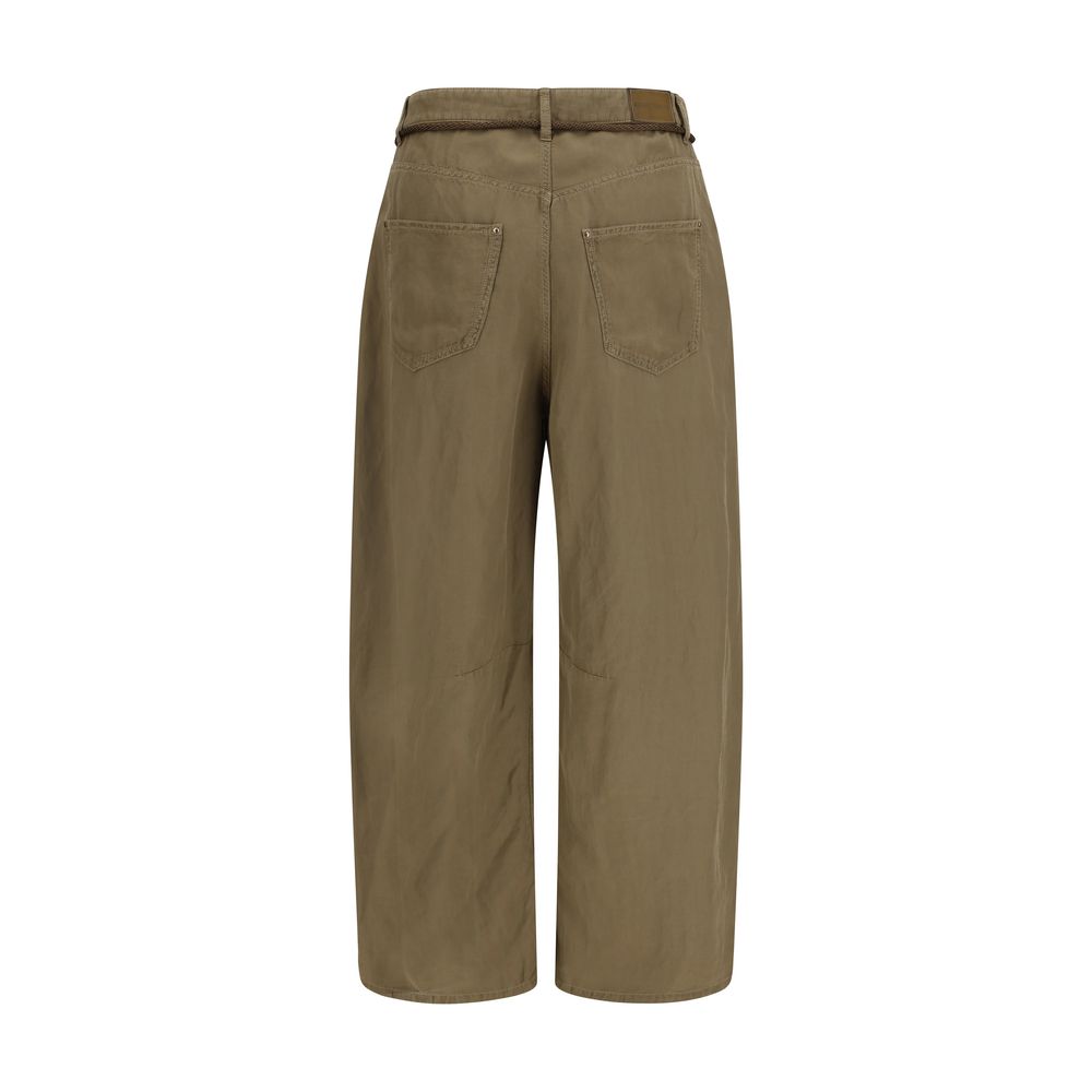 Giorgio Armani Bicolor Copper Casual Pants