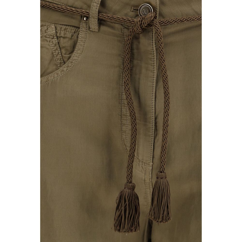 Giorgio Armani Bicolor Copper Casual Pants