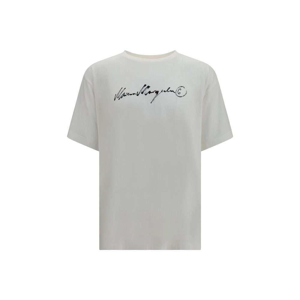 MM6 White Cotton T-Shirt