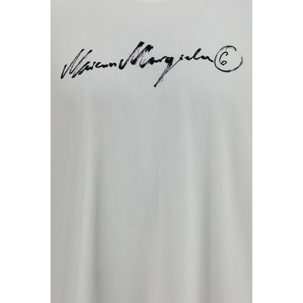 MM6 White Cotton T-Shirt