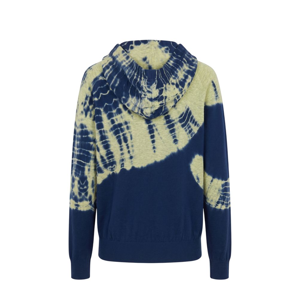 Malo Blue Cotton Women's Sweatshirt