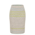 Malo Grey Silk Women Skirt