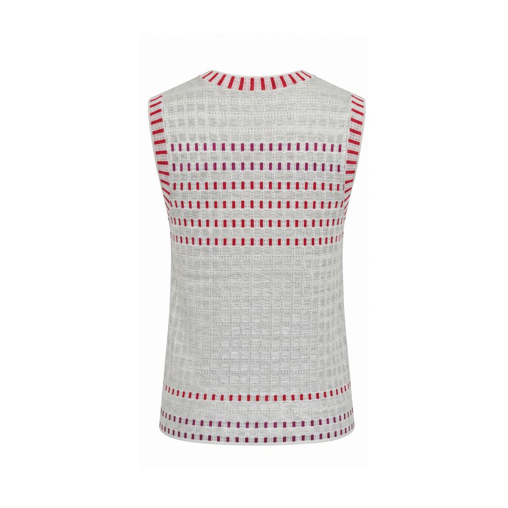 Malo Grey Silk Women Sweater