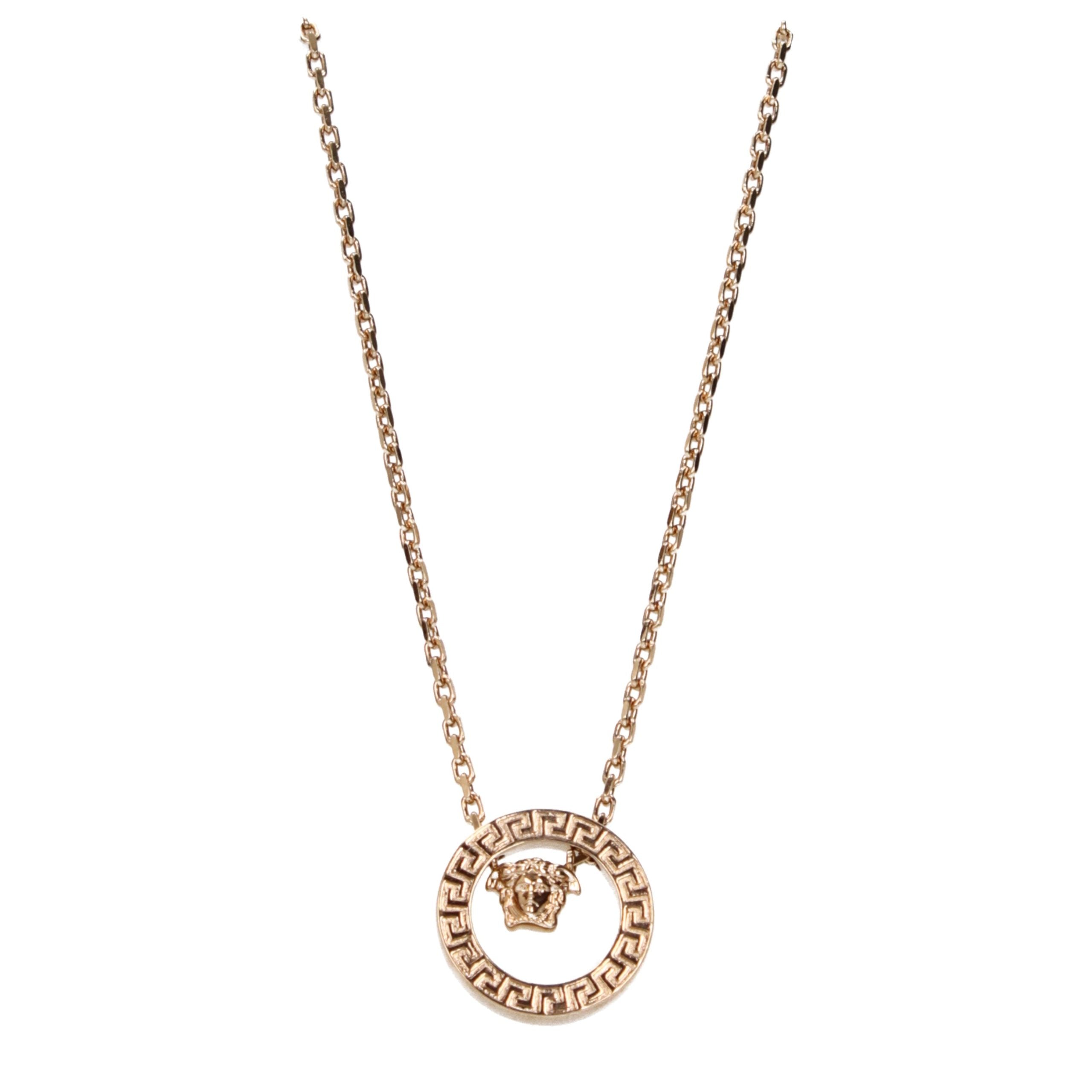 Versace Gold Metal Necklace
