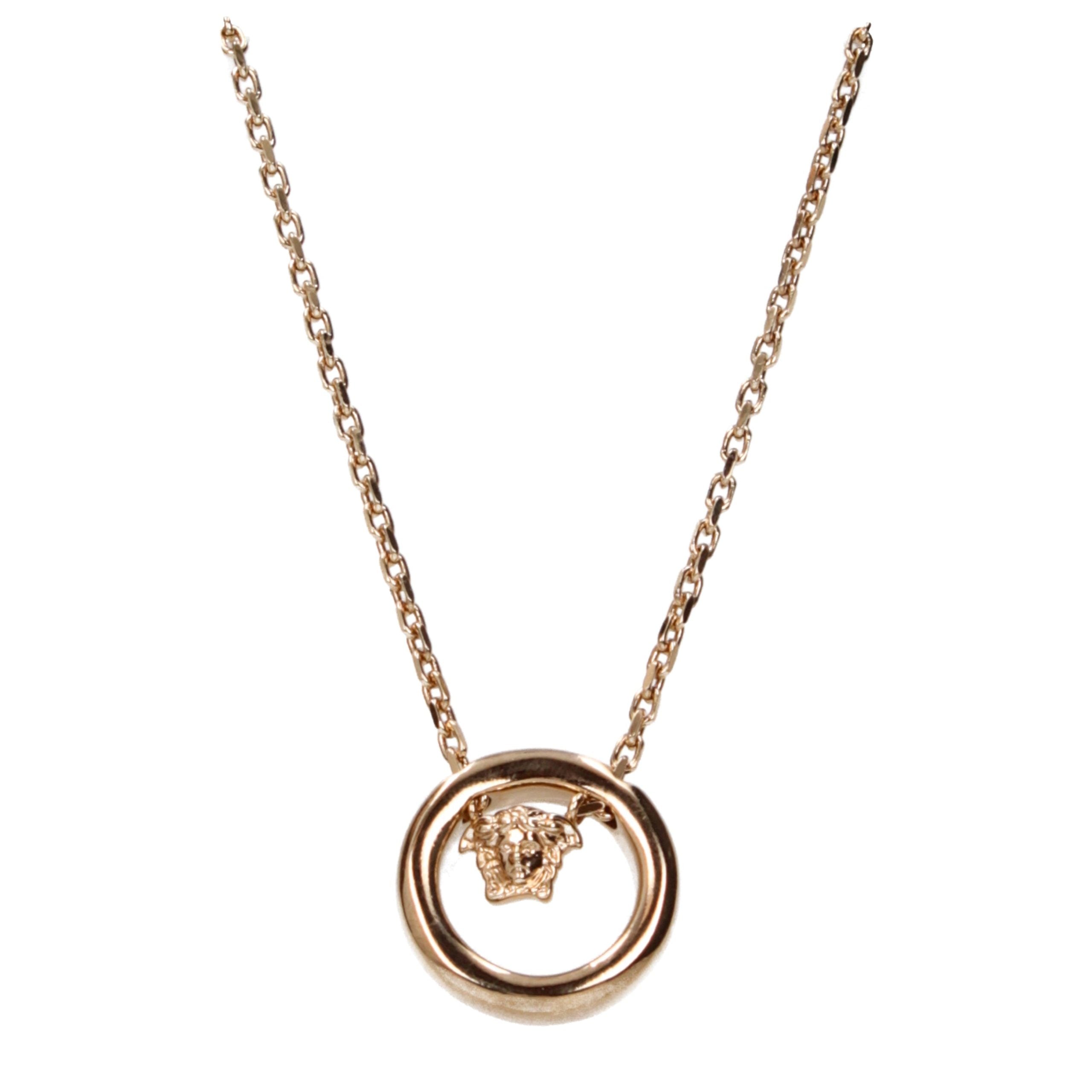 Versace Gold Metal Necklace