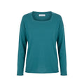 Malo Blue Cotton Women's Sweater
