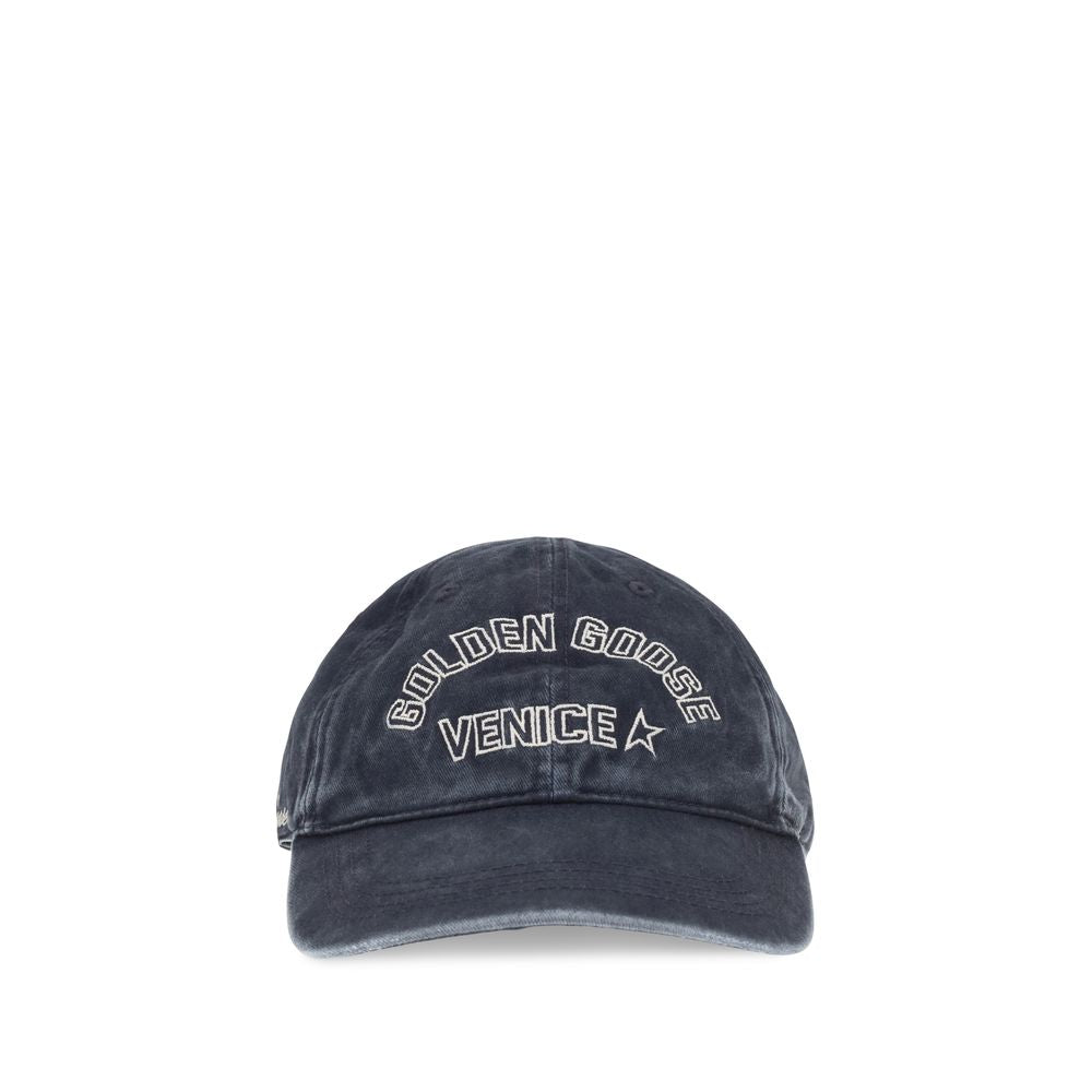 Golden Goose Blue Cotton Cap (Baseball Hat)