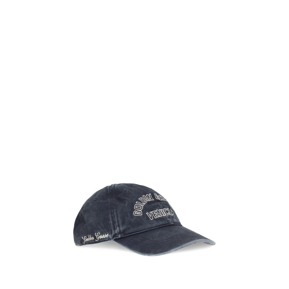 Golden Goose Blue Cotton Cap (Baseball Hat)