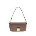 Coccinelle Brown Calf Leather Bos Taurus Shoulder Bag