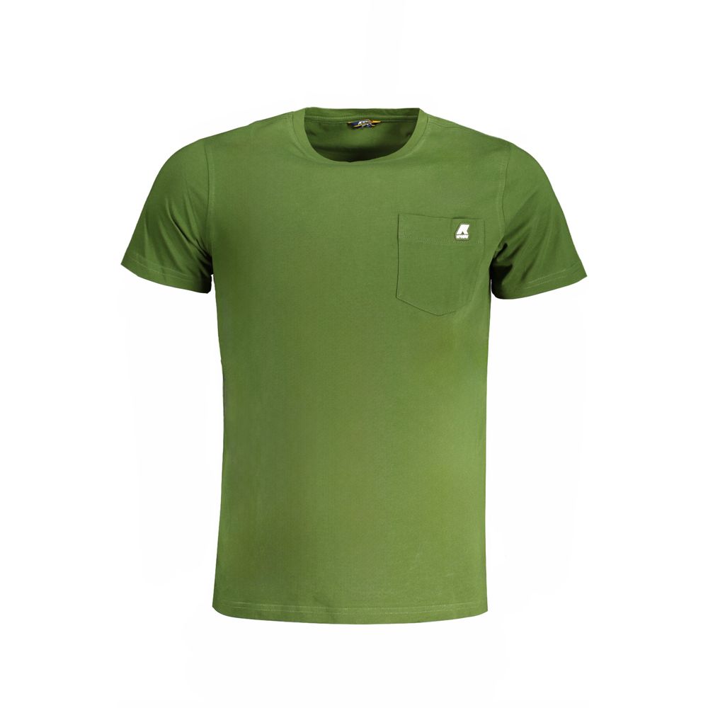 K-WAY Verde Cotton Men's T-Shirt