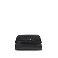 Moschino Black Goatskin Clutch Bag