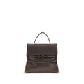 Moschino Brown Goatskin Handbag