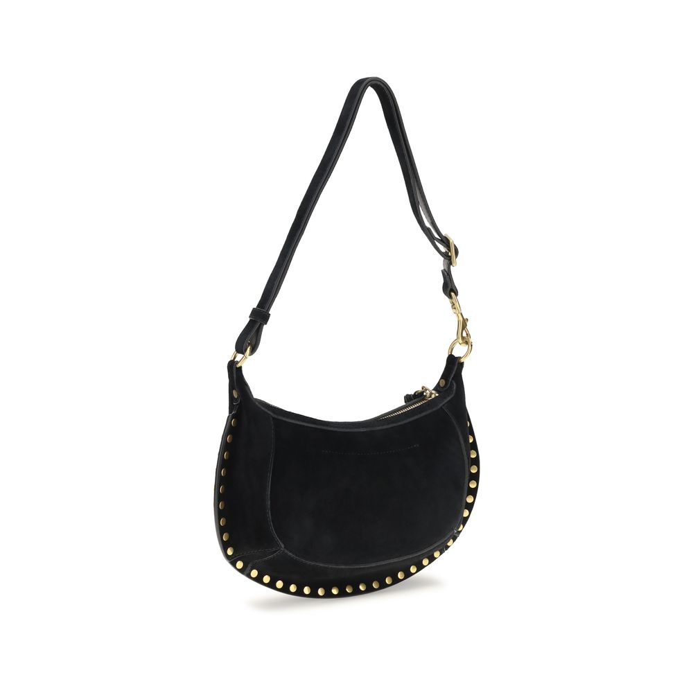 Isabel Marant Black Calf Leather Bos Taurus Shoulder Bag