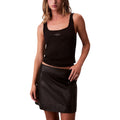 Calvin Klein Jeans Black Cotton Tank Tops