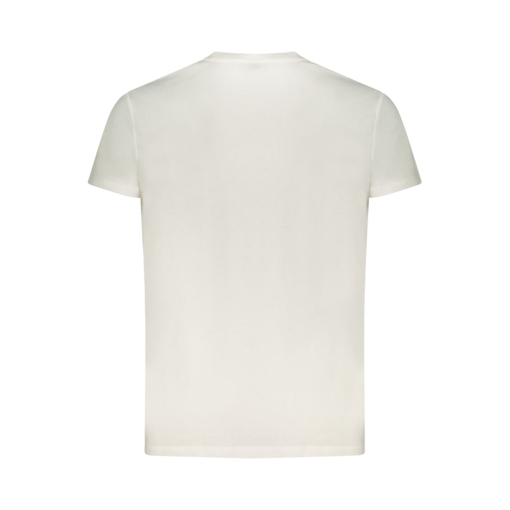 Iceberg Bianco Cotton Men T-Shirt