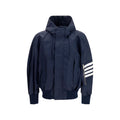 Thom Browne Black Cotton Shell Jacket