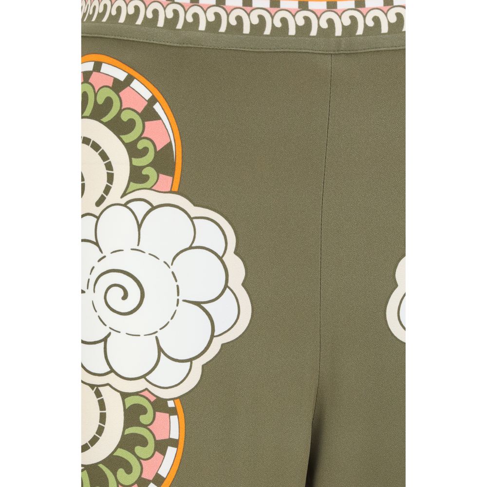 La Double J Multicolor Viscose Casual Pants
