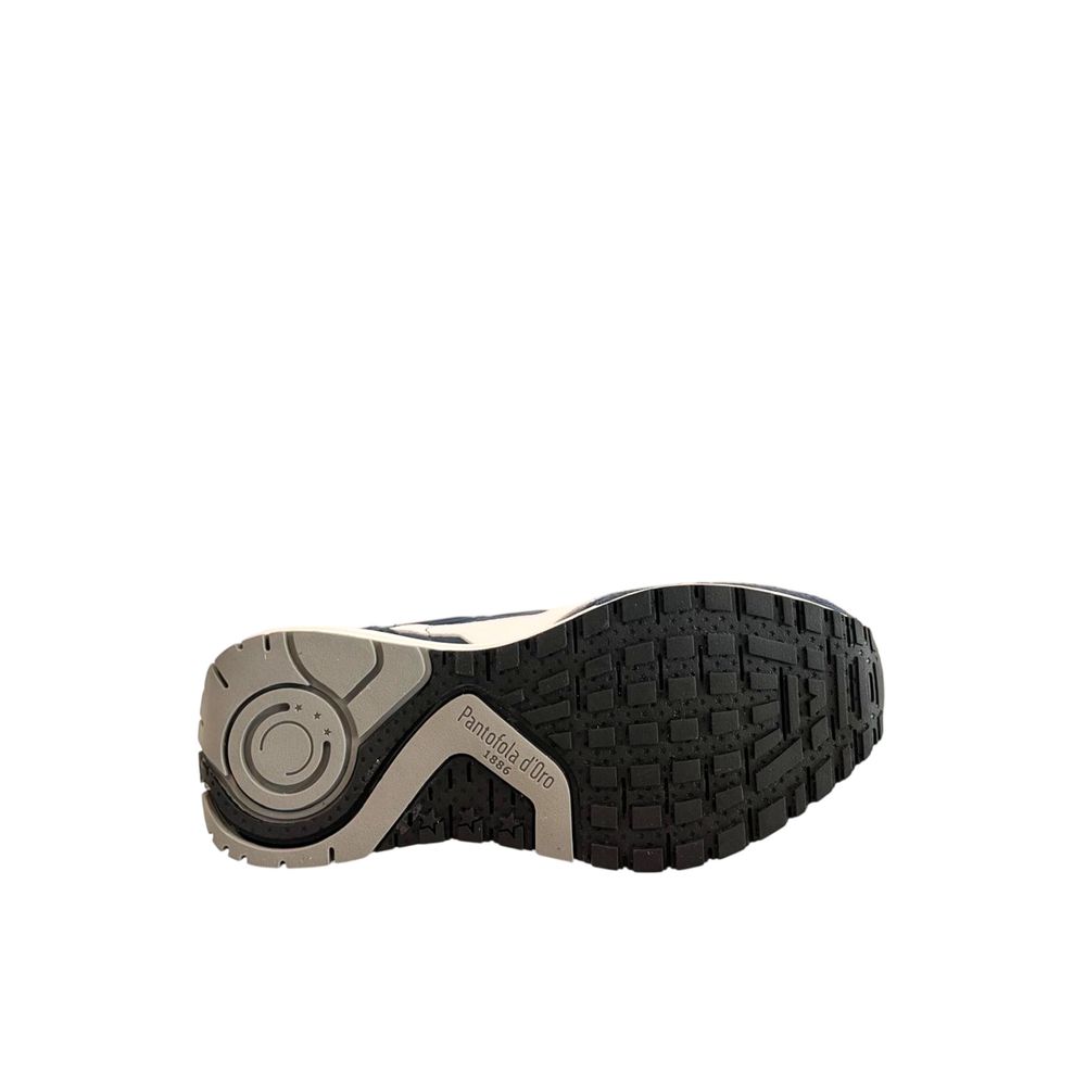 Pantofola D'Oro Blue Suede Men Sneaker