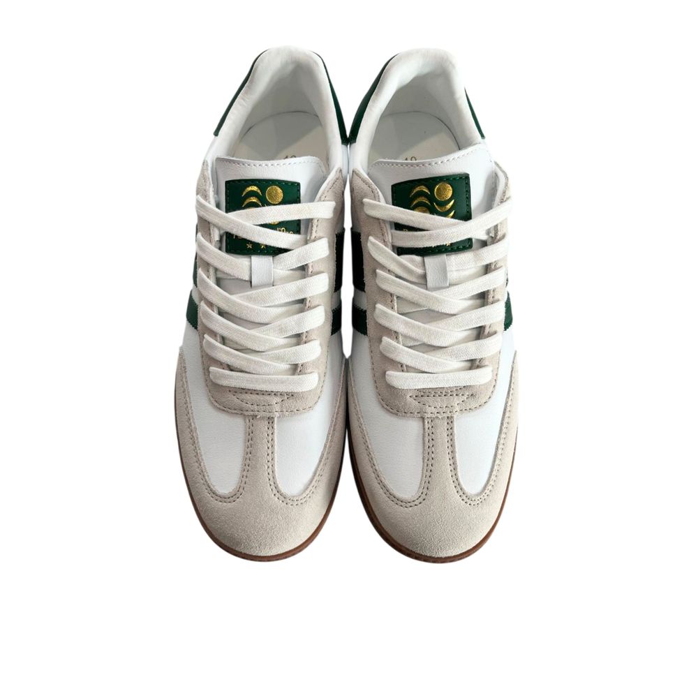 Pantofola D'Oro Green Suede Men Sneakers