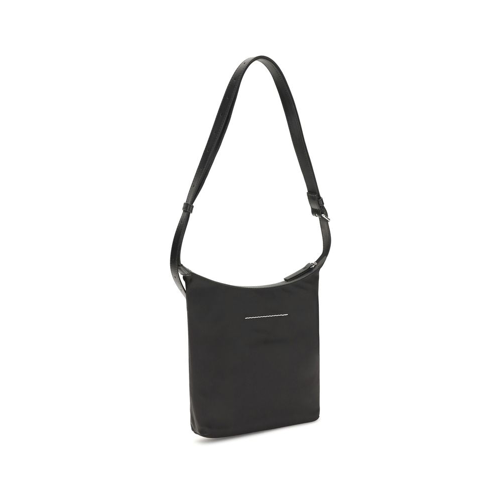 MM6 Black Nylon Shoulder Bag