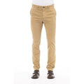 Peserico Beige Cotton Men Pants