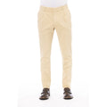 Peserico Beige Cotton Men Pants