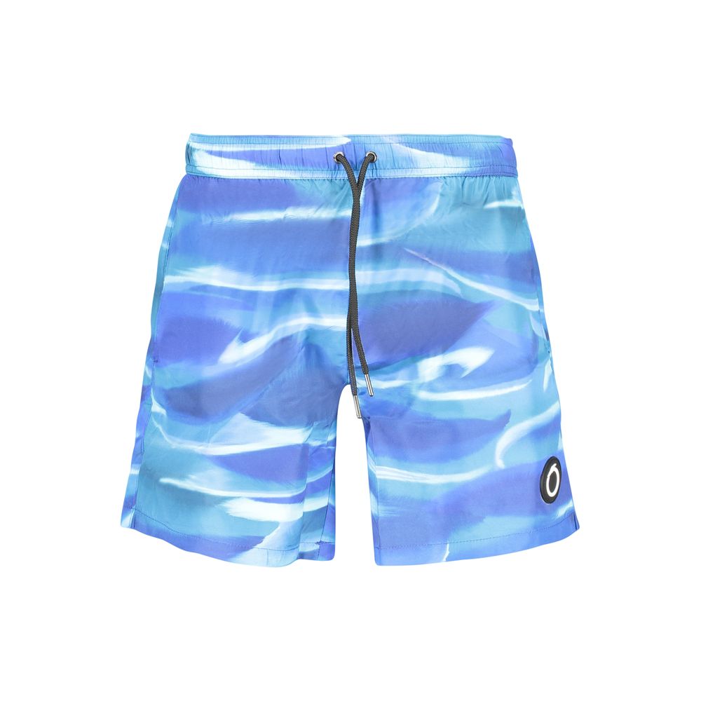 Trussardi Blue Polyester Men's Swimwear