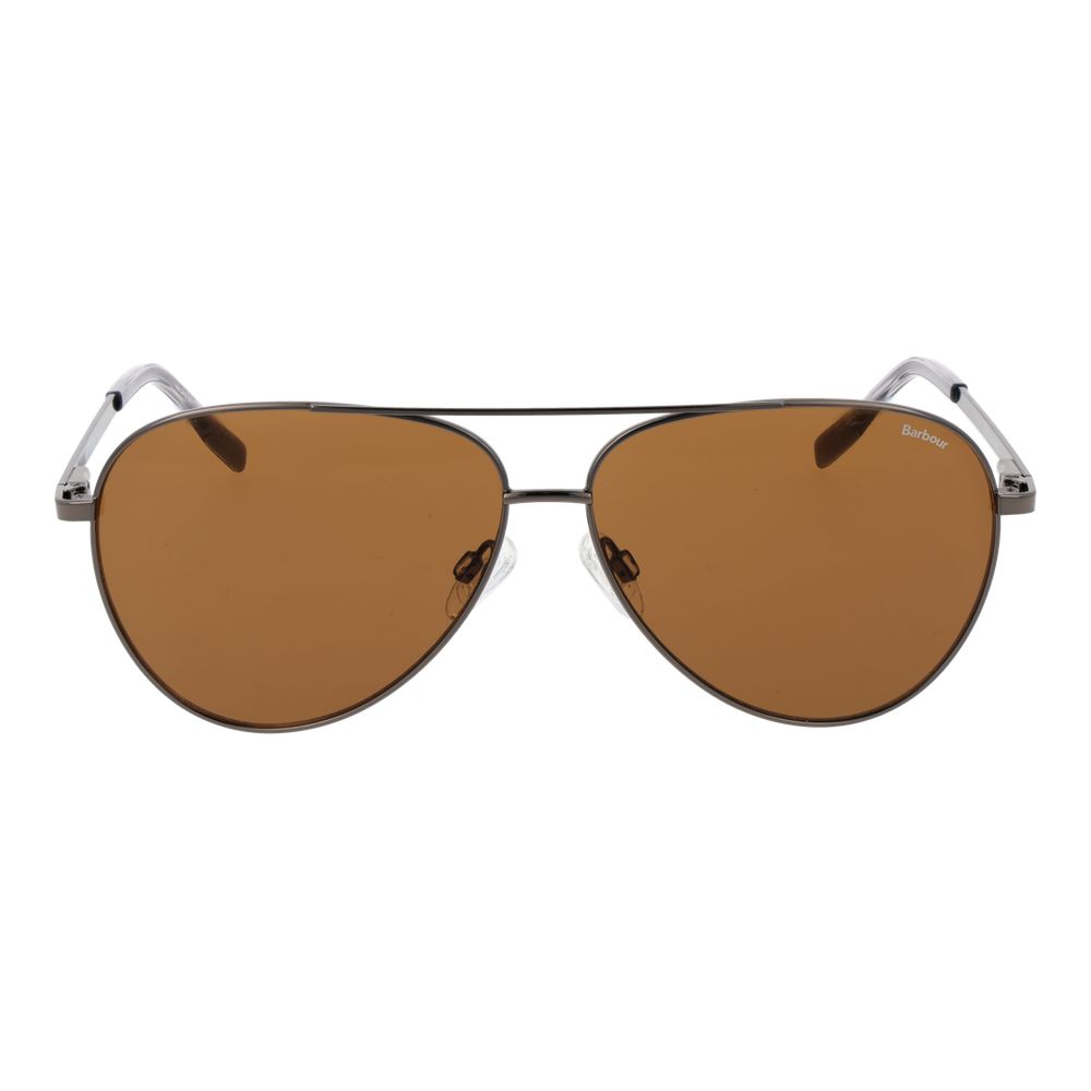 Barbour Gray Metal Sunglasses